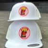 Gorra 7 Panel Blanca